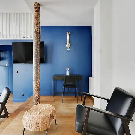 Authentic Loft - 2br 8p - Place De La Republique Appartamento *